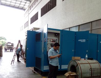 東莞電機廠高壓軟啟空壓機測試項目3